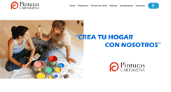 Desktop Screenshot of pinturascartagena.com